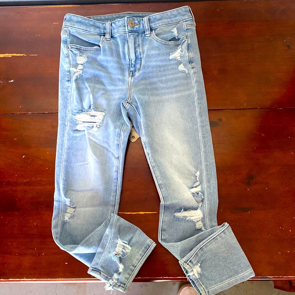 American eagle high rise jegging stretchy